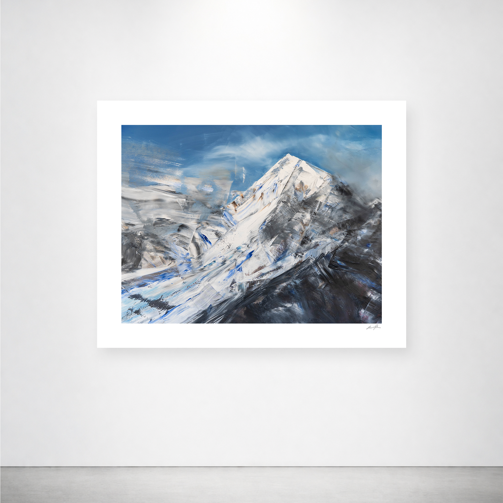 The Distant Ridge | 50x40cm