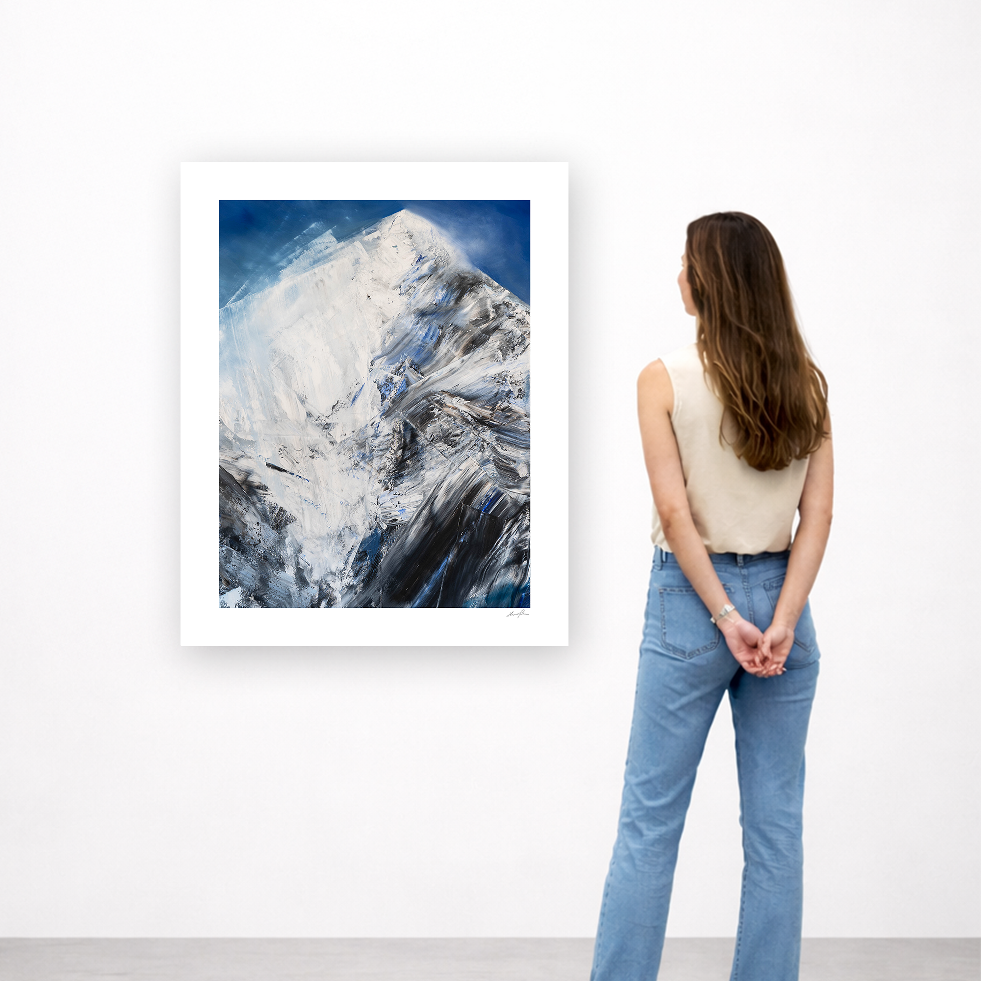 The Silent Peak | 50x40cm