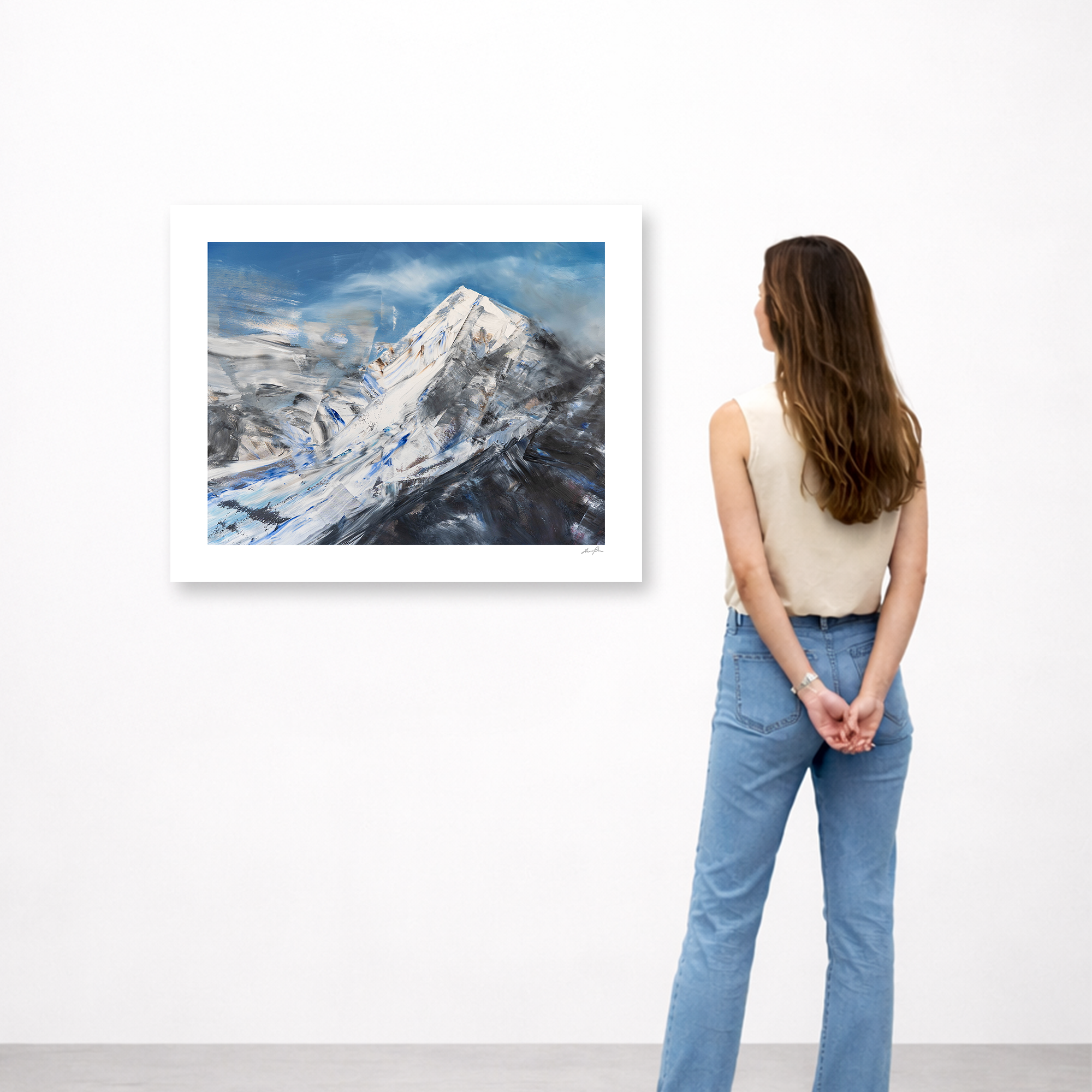 The Distant Ridge | 50x40cm