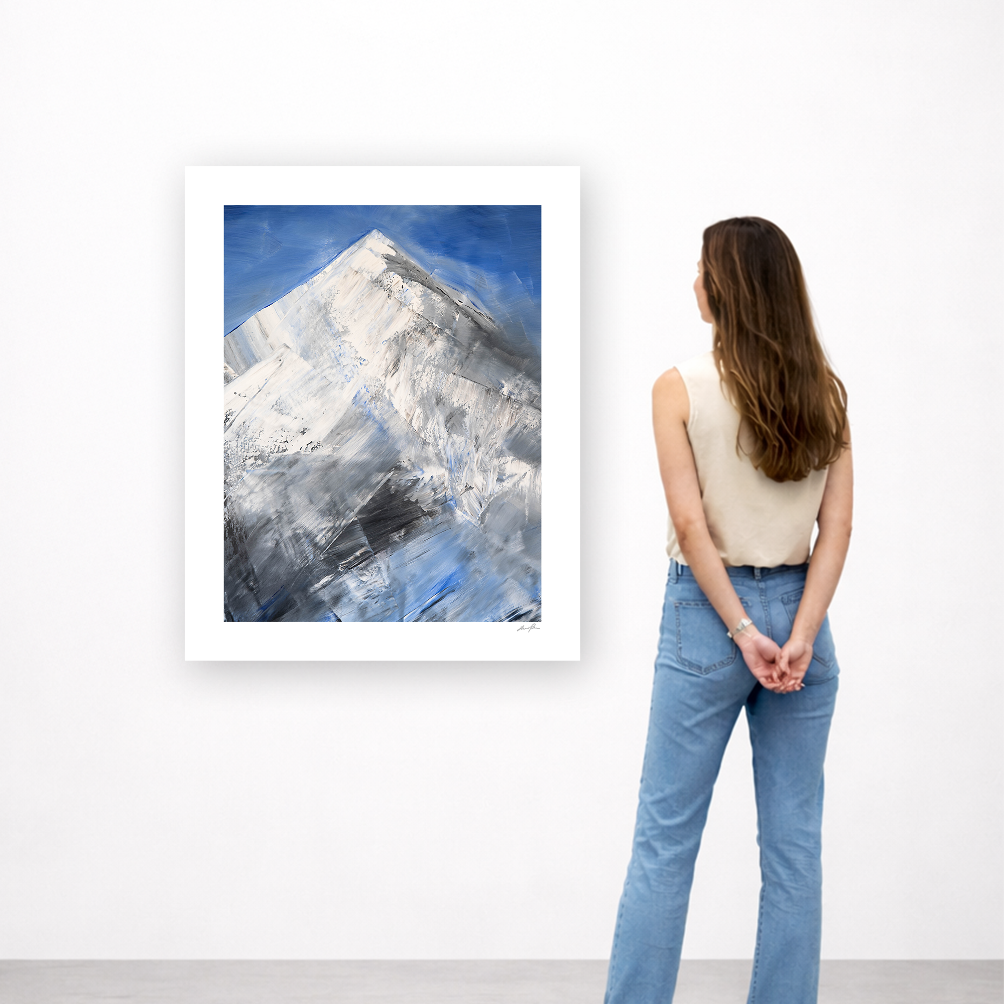 The Falling Peak | 50x40cm