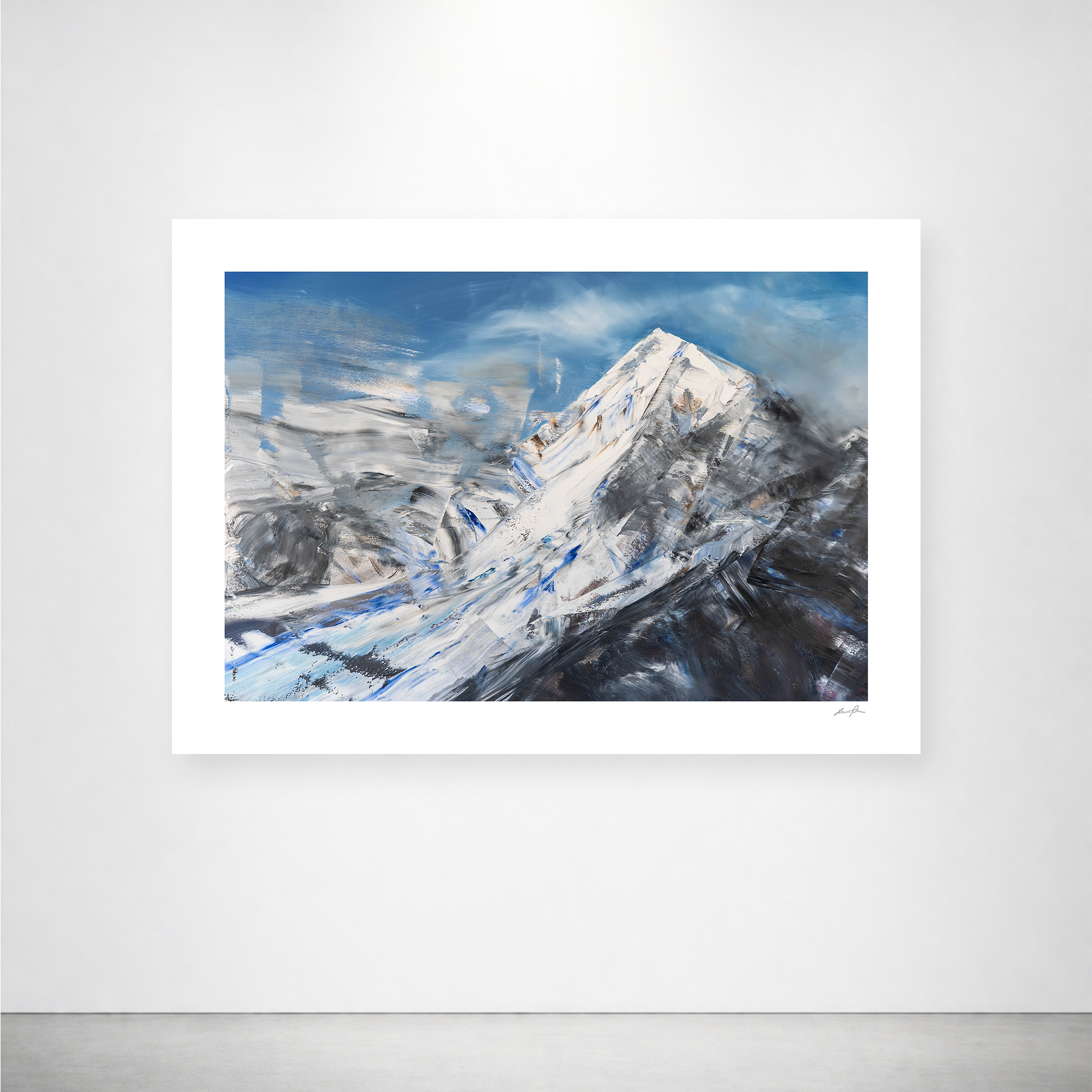 The Distant Ridge | 70x50cm
