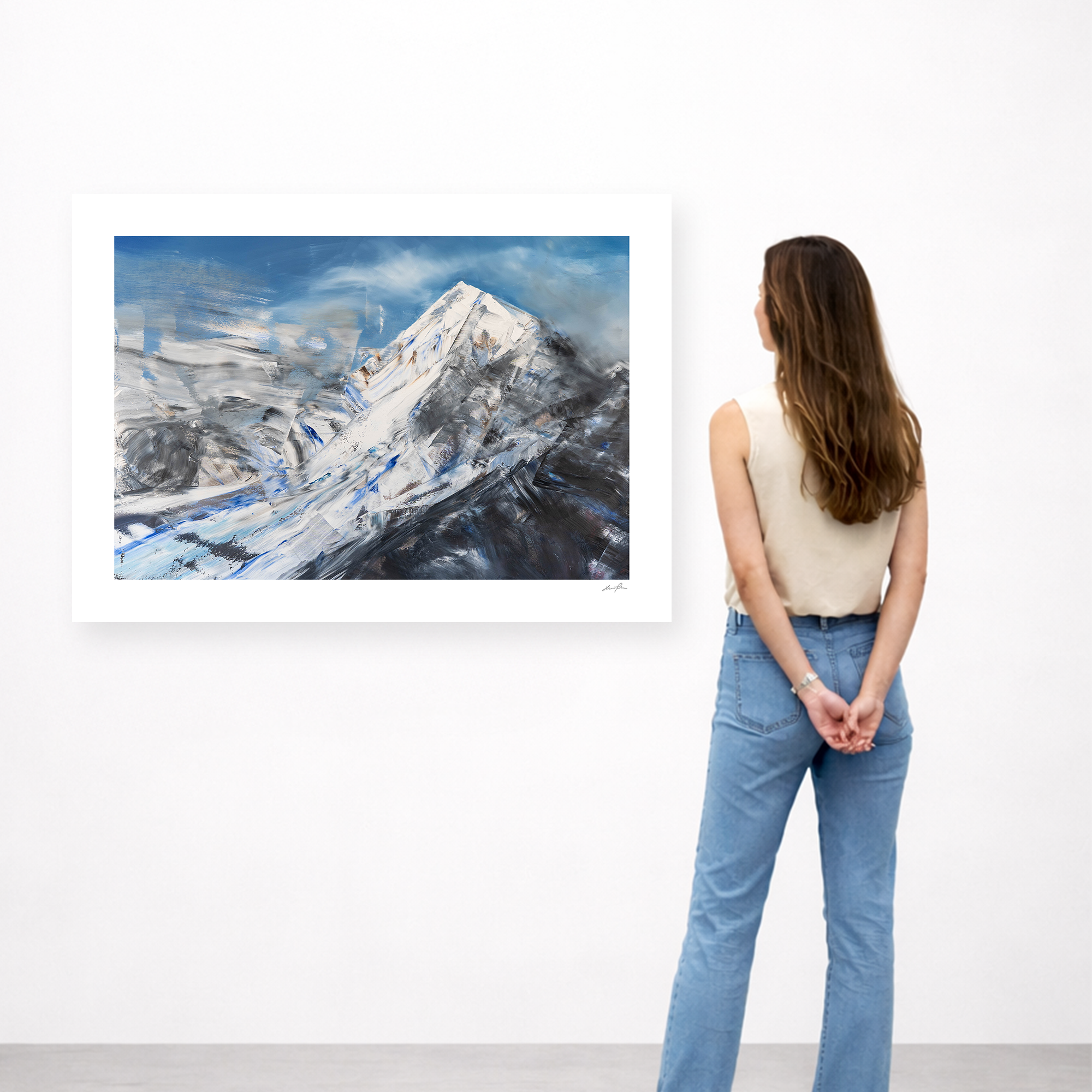 The Distant Ridge | 70x50cm