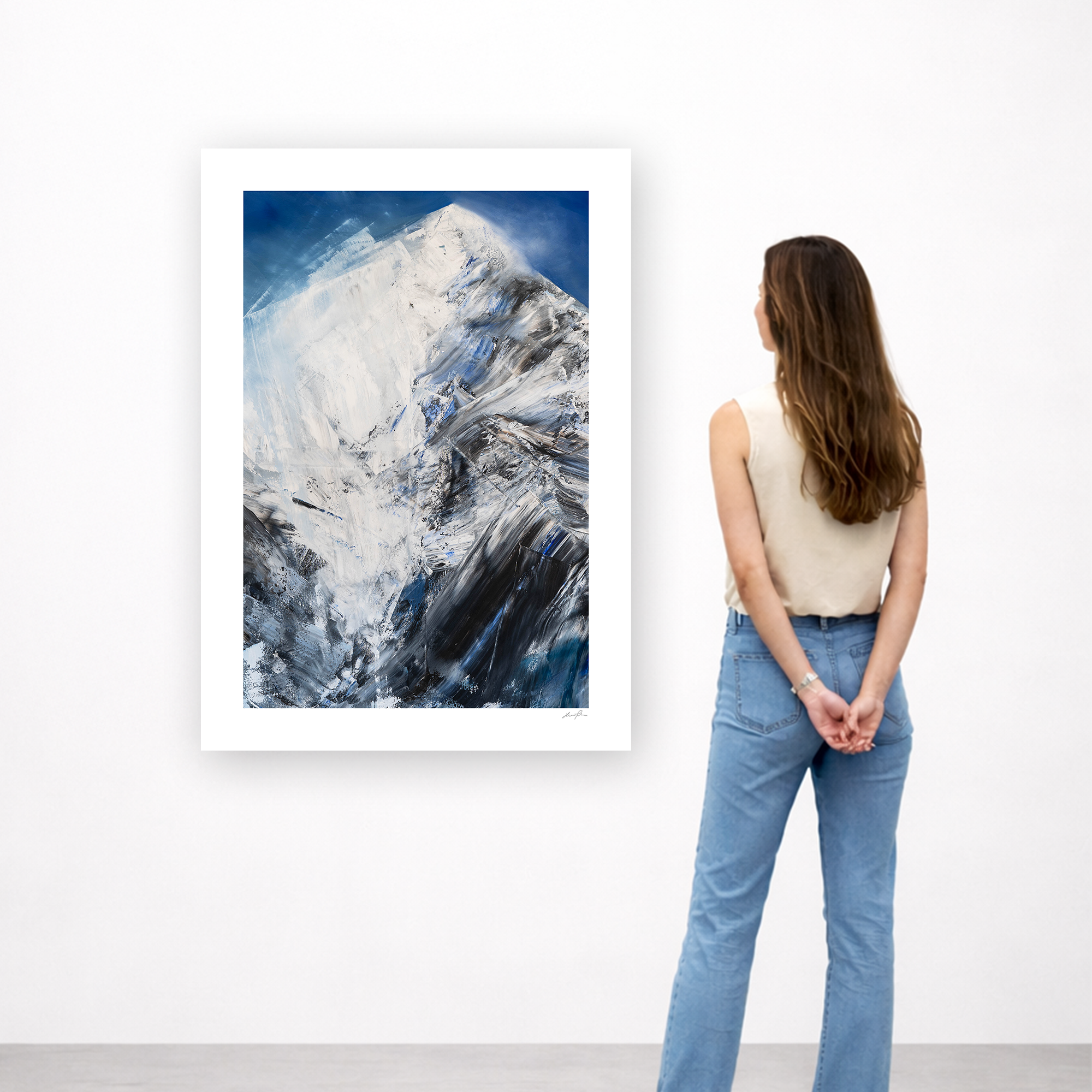 The Silent Peak | 70x50cm