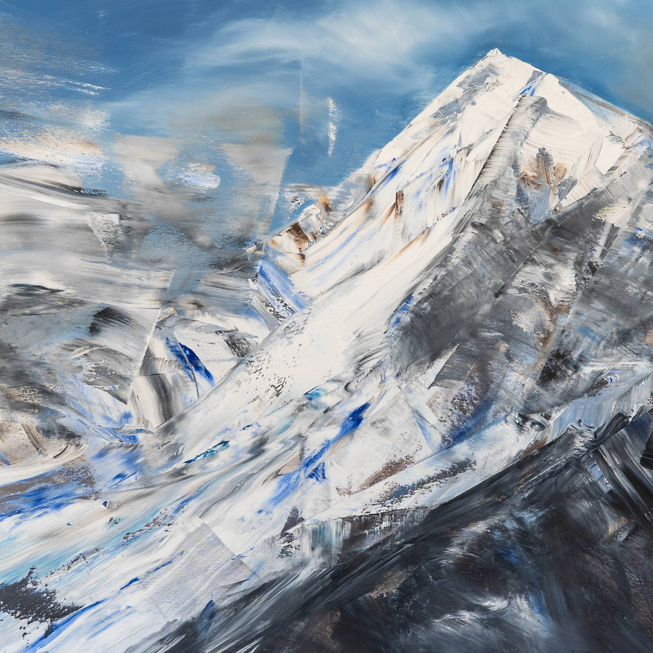 The Distant Ridge | 70x50cm