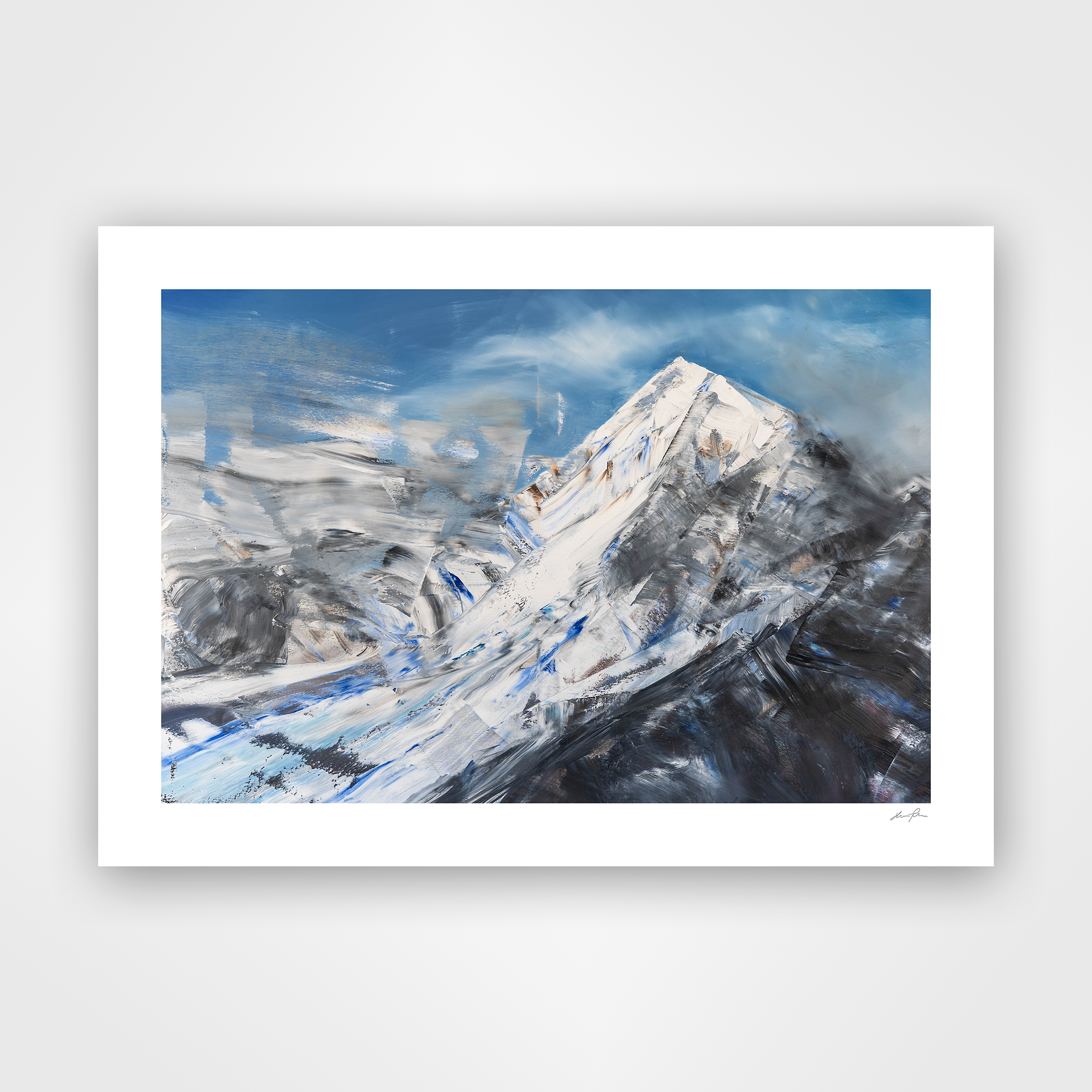 The Distant Ridge | 70x50cm